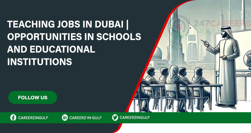 teaching jobs in dubai with accommodation for foreigners & Locals